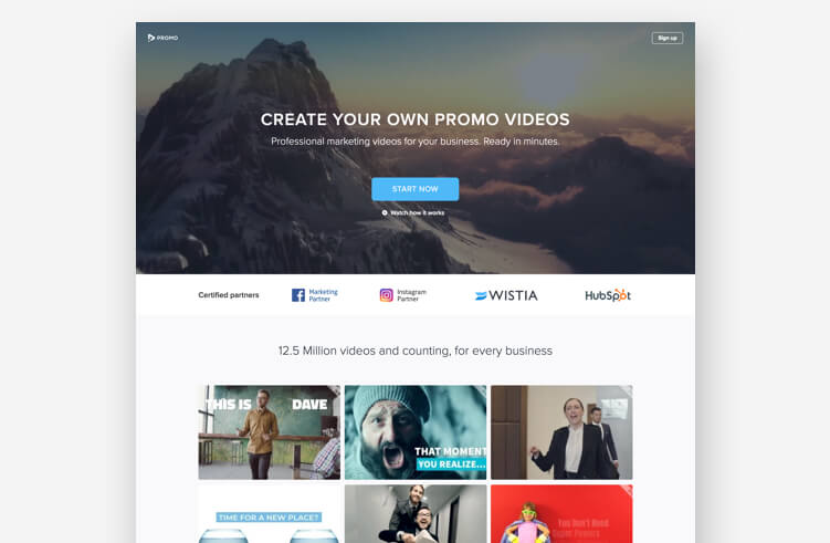 High-Converting Landing Page: Promo