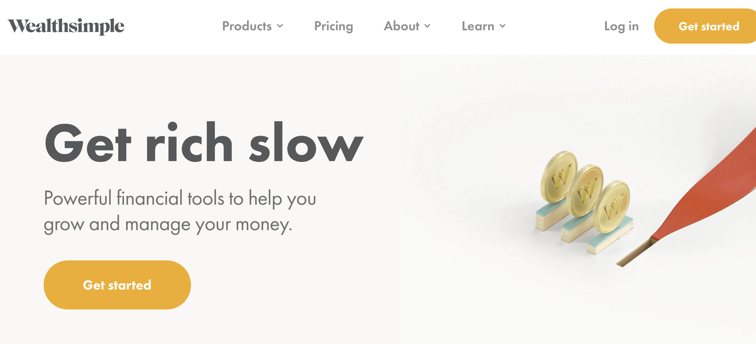 Image of WealthSimple CTA